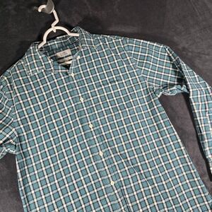 Croft &‎ Barrow Easy Care Plaid Button Down Long Sleeve Shirt Medium